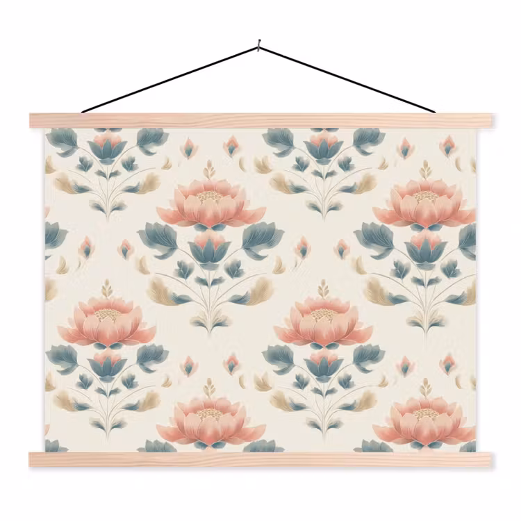 Schoolplaat - Lotus - Bloemen - Roze — 1