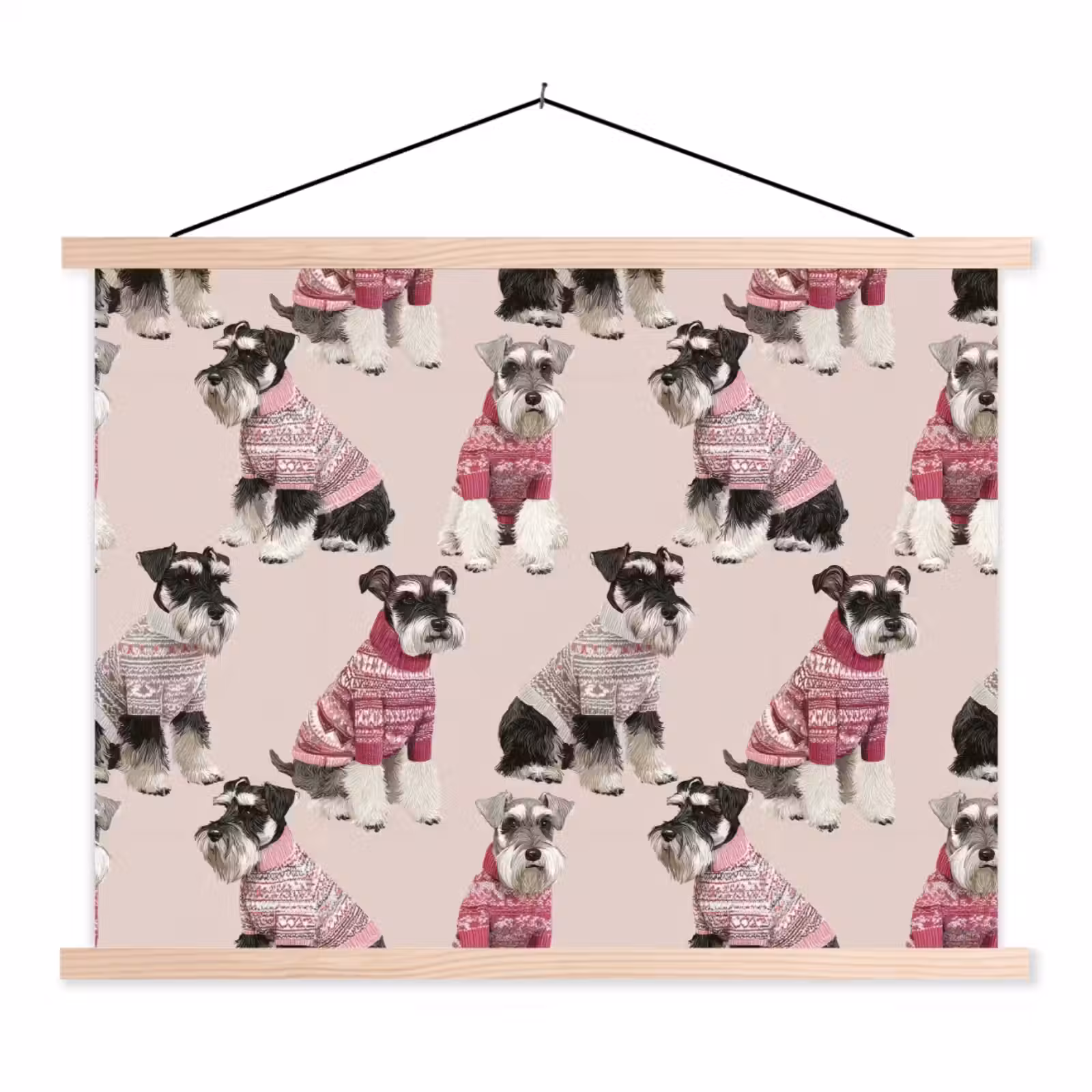 Schoolplaat - Honden - Truien - Rood — 1