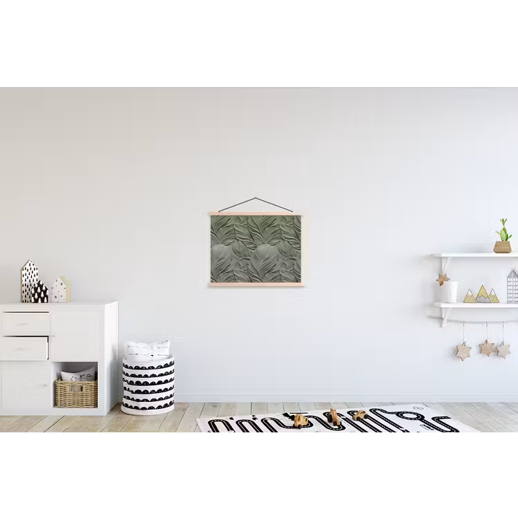 Schoolplaat - Bladeren - Textuur - Groen — 3