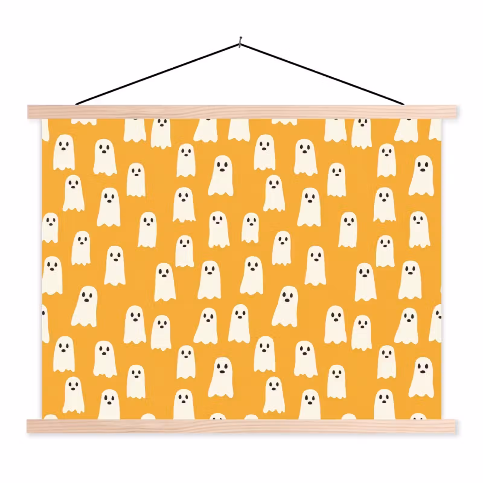 Schoolplaat - Halloween - Spookjes - Oker — 1