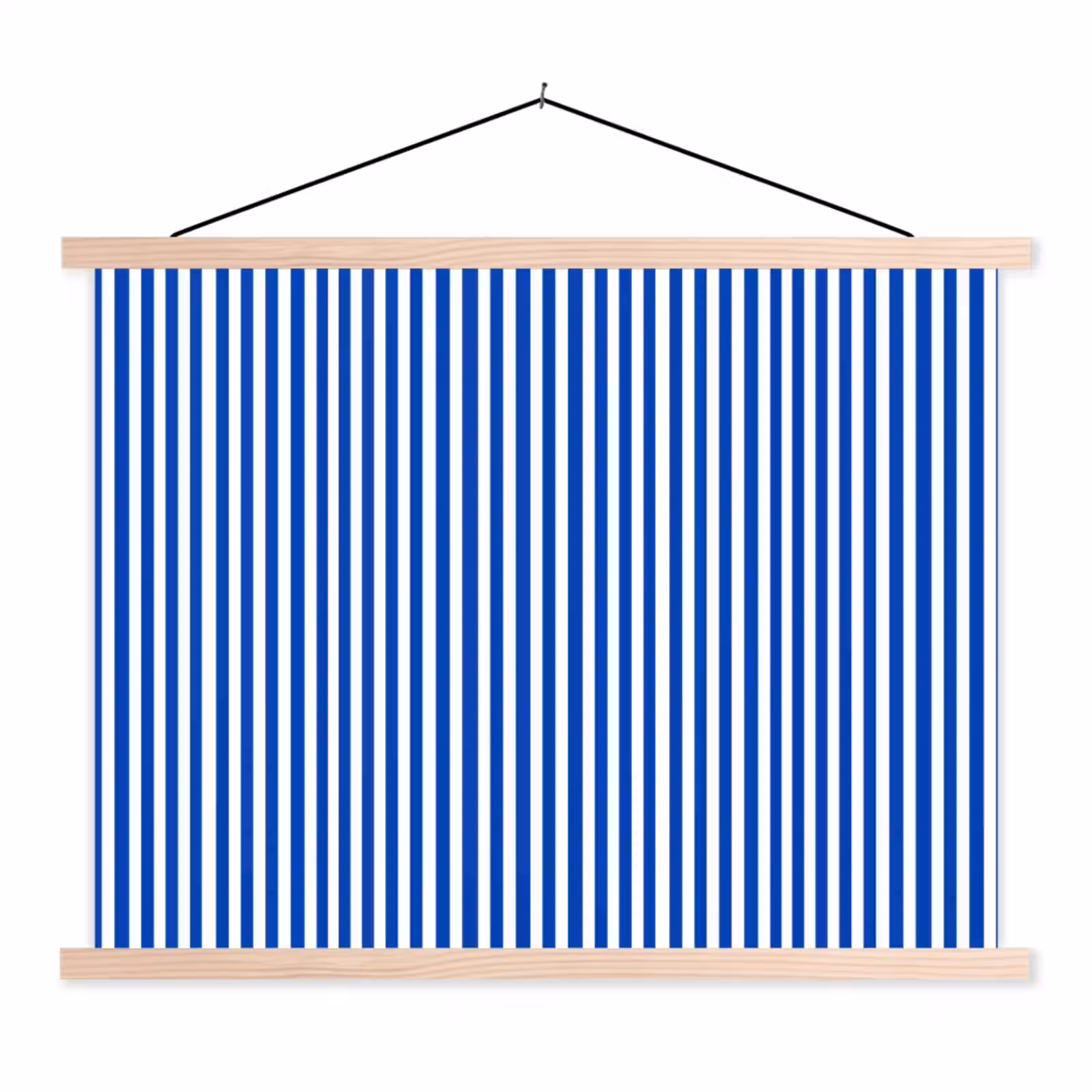 Schoolplaat - Klassiek - Strepen - Blauw — 1