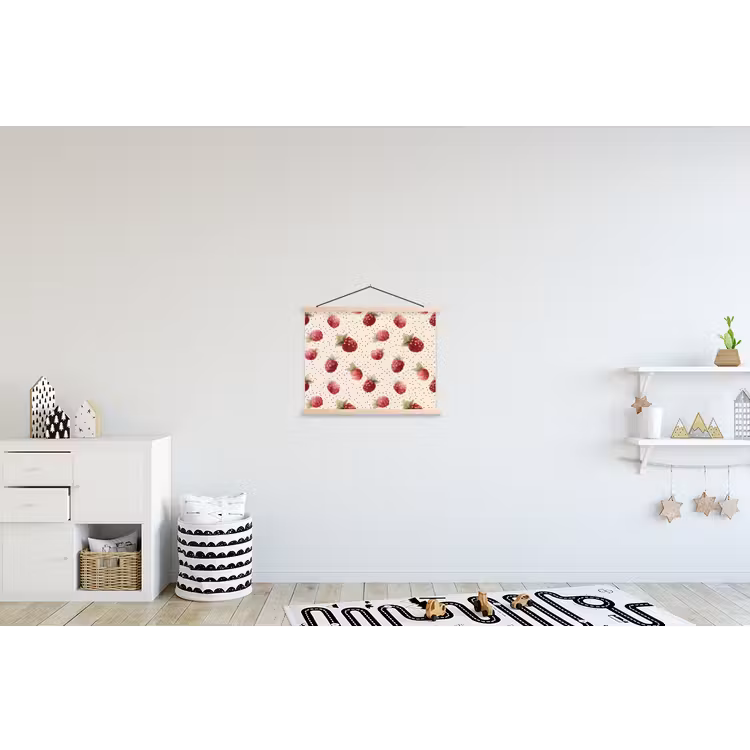 Schoolplaat - Framboos - Stippen - Rood — 3