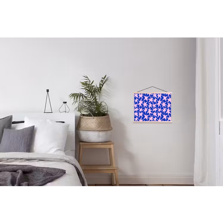 Schoolplaat - Modern - Sterren - Blauw — 2