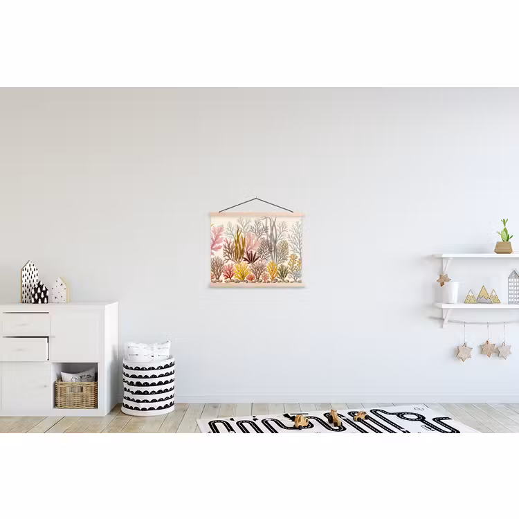 Schoolplaat - Natuur - Onderwater - Botanisch - Vintage - Kleurrijk — 3