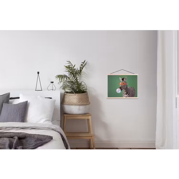 Schoolplaat - Dier - Bril - Bel - Modern - Groen — 2