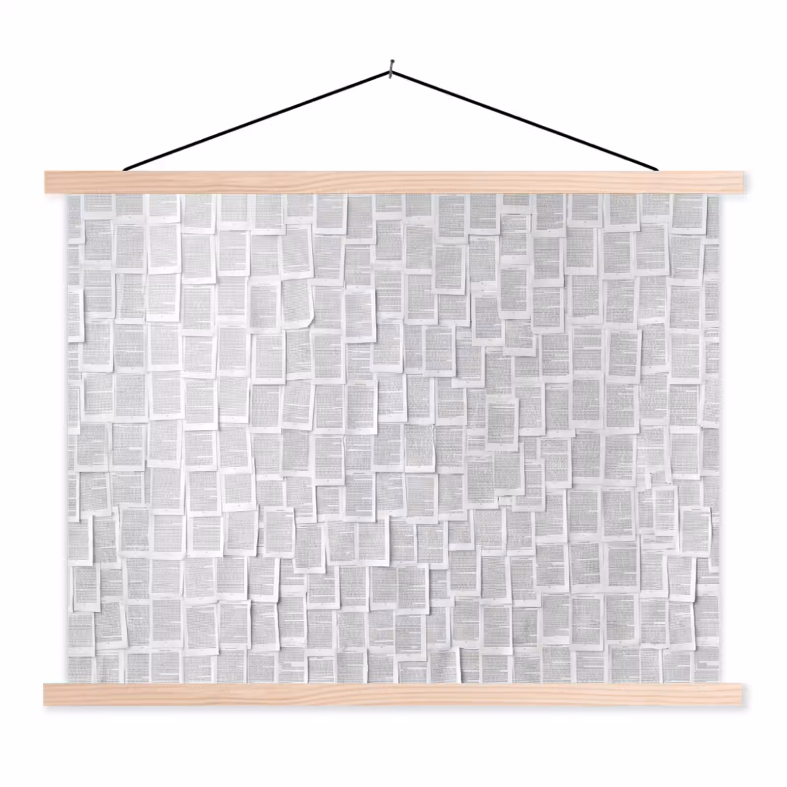 Schoolplaat - Papier - Overlappend - Textuur - Modern - Wit — 1