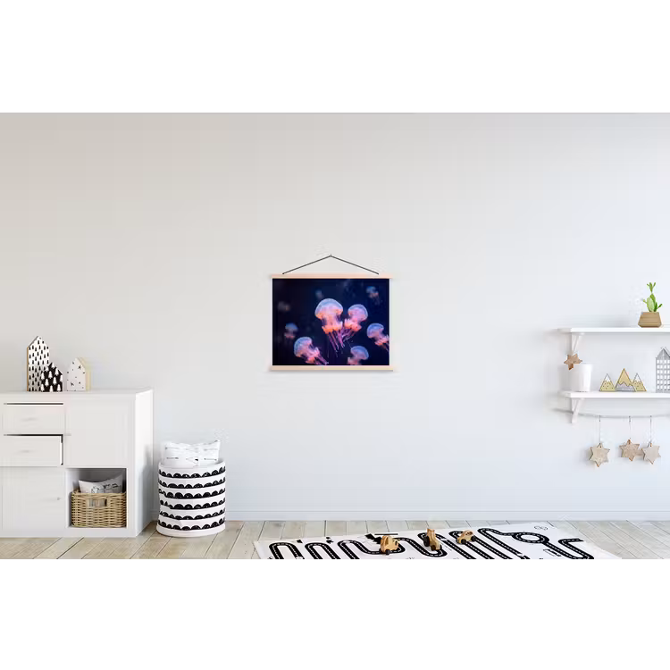 Schoolplaat - Dier - Onderwater - Natuur - Roze - Mysterieus — 3