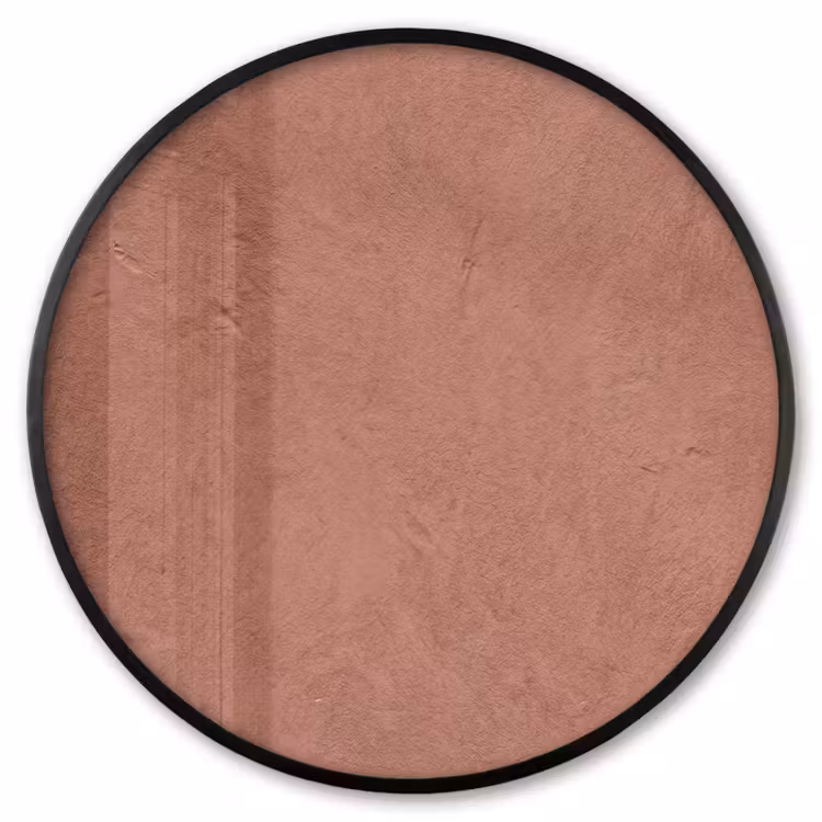 Ronde fotolijst - Textuur - Roodbruin - Grof - Modern — 1