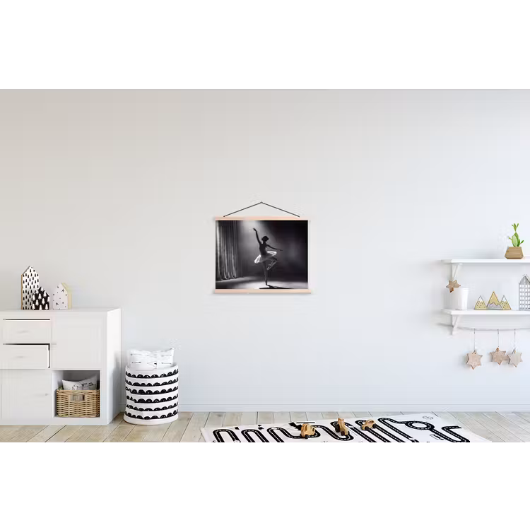 Schoolplaat - Danser - Podium - Zwart-wit - Kunst - Klassiek — 3
