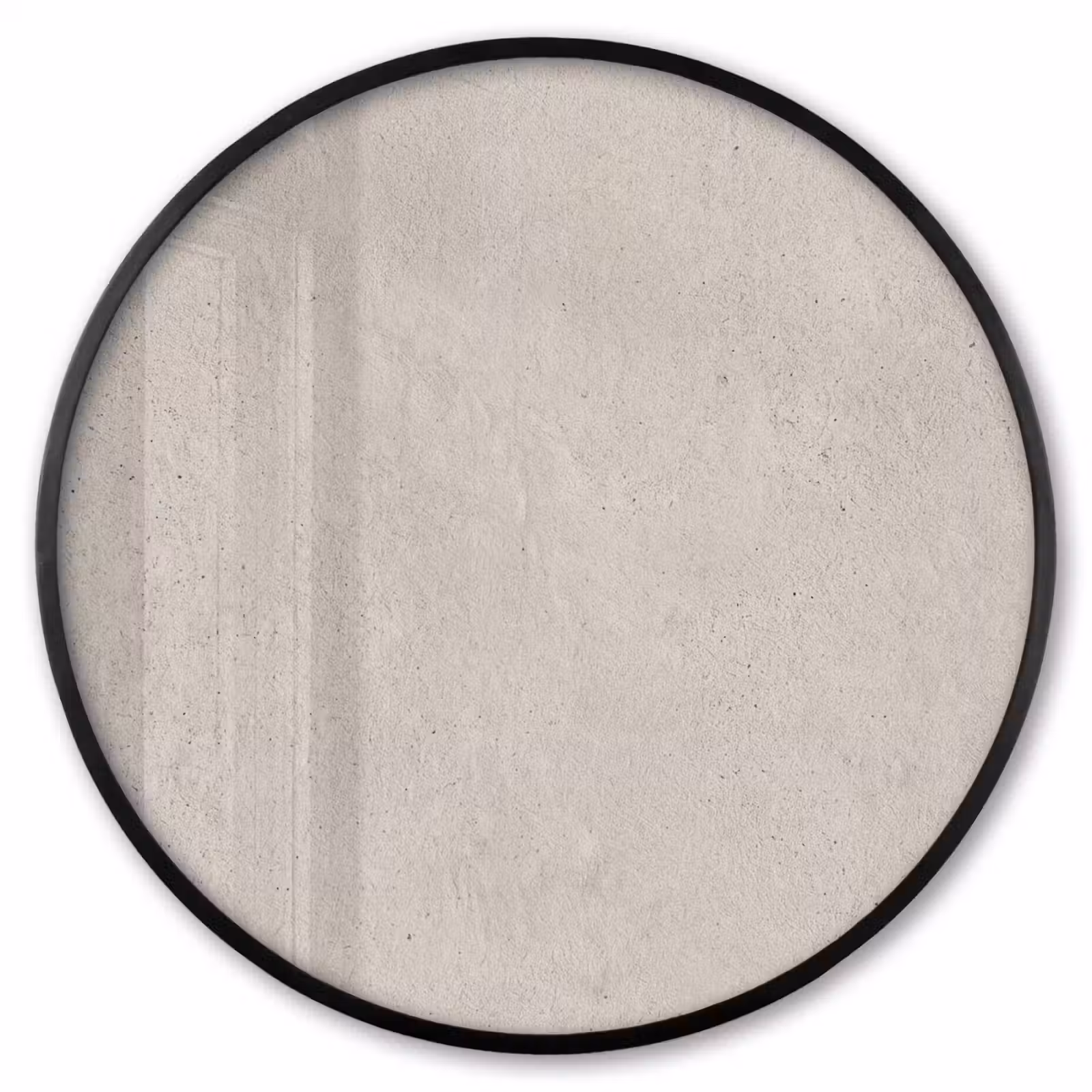 Ronde fotolijst - Textuur - Effen - Abstract - Beige — 1