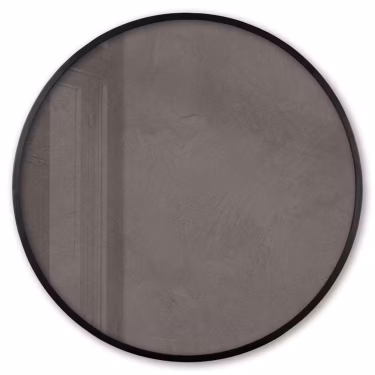 Ronde fotolijst - Textuur - Grijs - Modern - Abstract - Oppervlak — 1