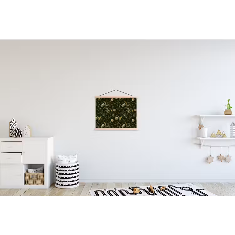 Schoolplaat - Botanisch - Naadloos - Bloemen — 3