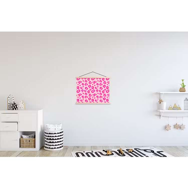 Schoolplaat - Dierenprint - Patroon - Abstract - Modern - Roze — 3