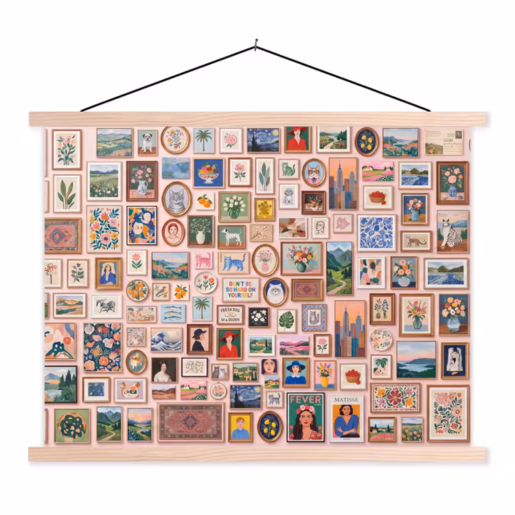 Schoolplaat - Kunst - Collectie - Decoratie - Modern - Kleurrijk — 1