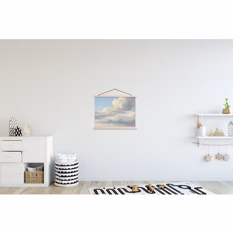 Schoolplaat - Lucht - Wolken - Natuur - Klassiek - Blauw — 3