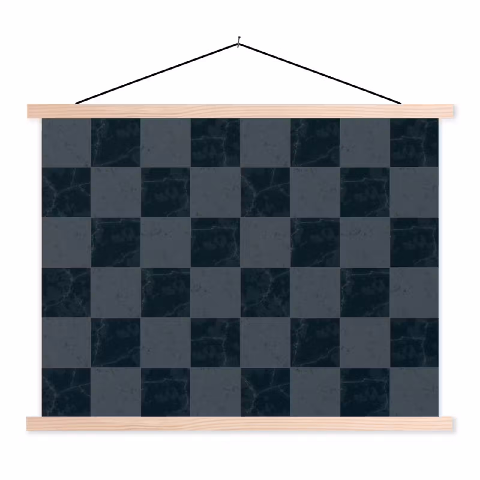 Schoolplaat - Marmer - Patroon - Antraciet — 1