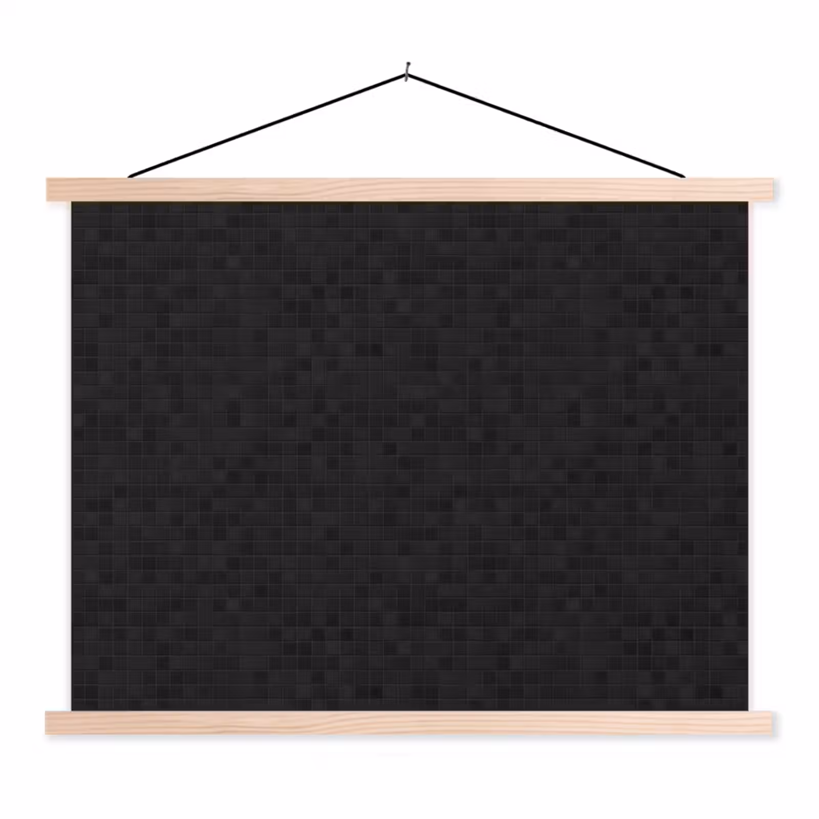 Schoolplaat - Mozaïek - Patroon - Antraciet - Zwart — 1