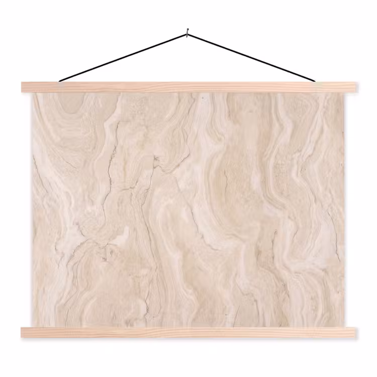 Schoolplaat - Marmer - Patroon - Beige - Steen - Abstract — 1