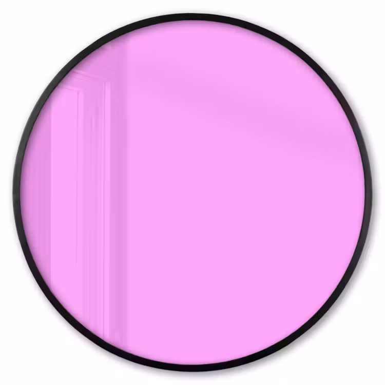 Ronde fotolijst - Soft - Lavender - Roze — 1