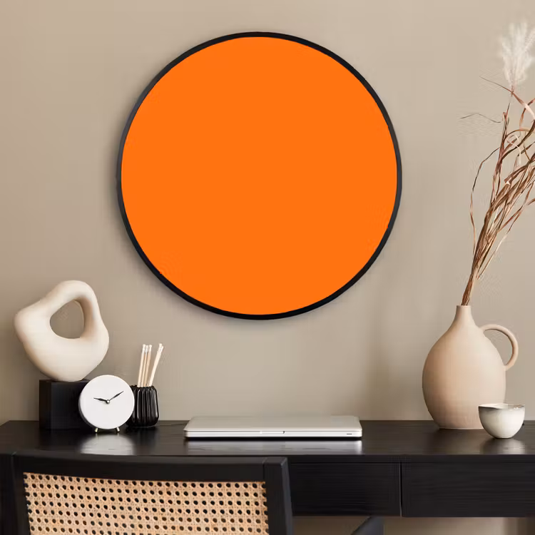 Ronde fotolijst - Spiced - Pumpkin - Oranje — 2