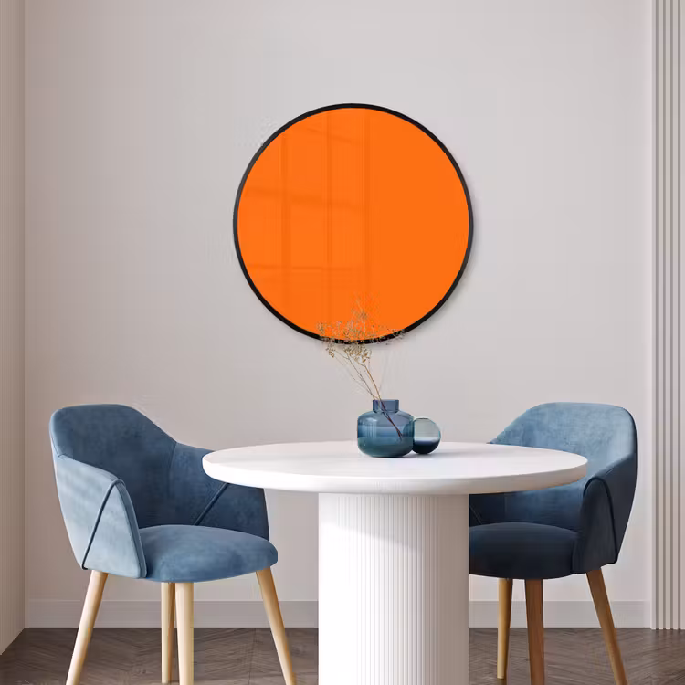 Ronde fotolijst - Spiced - Pumpkin - Oranje — 3