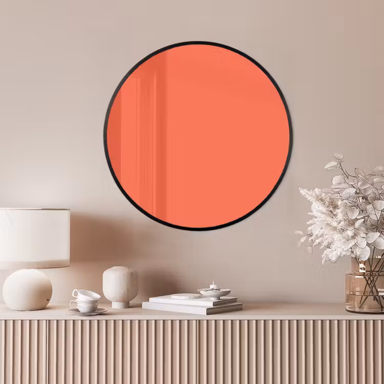 Ronde fotolijst - Sunset - Salmon - Oranje — 4