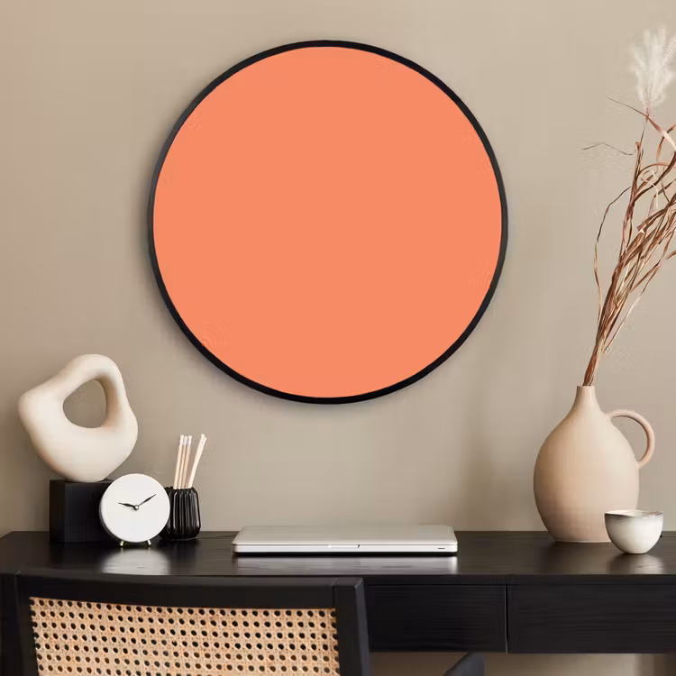 Ronde fotolijst - Warm - Clay - Terracotta — 2