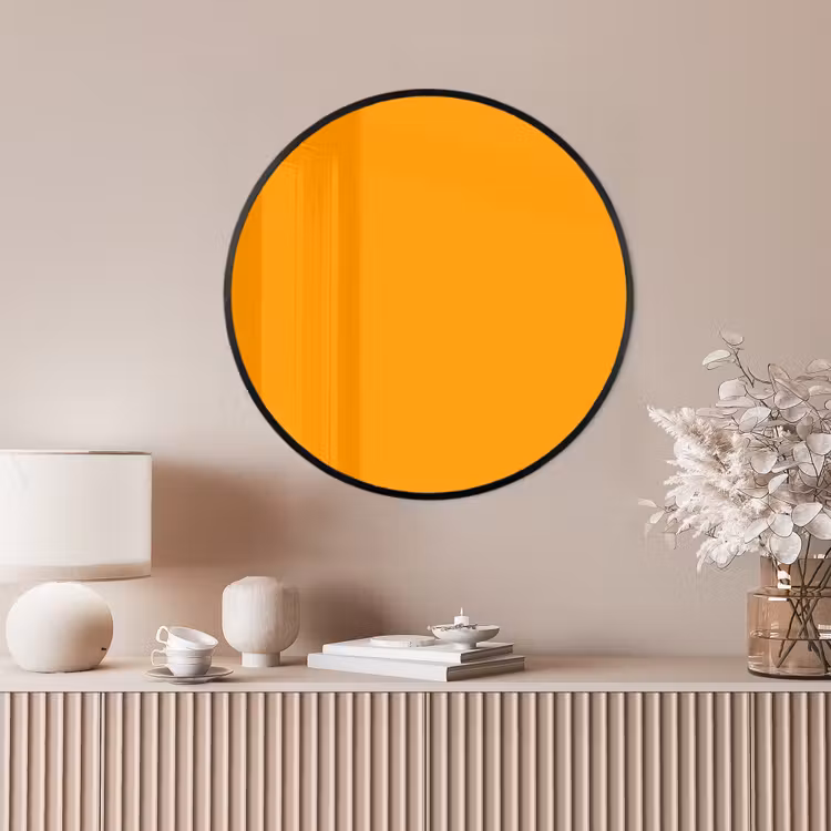 Ronde fotolijst - Warm - Ochre - Oranje — 4