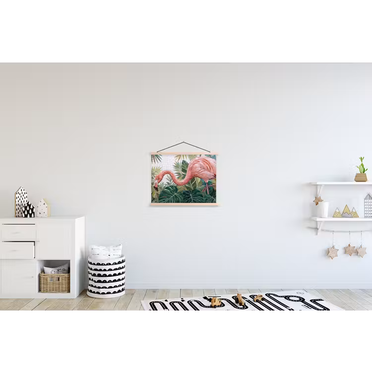 Schoolplaat - Natuur - Bladeren - Abstract - Groen - Vogel — 3