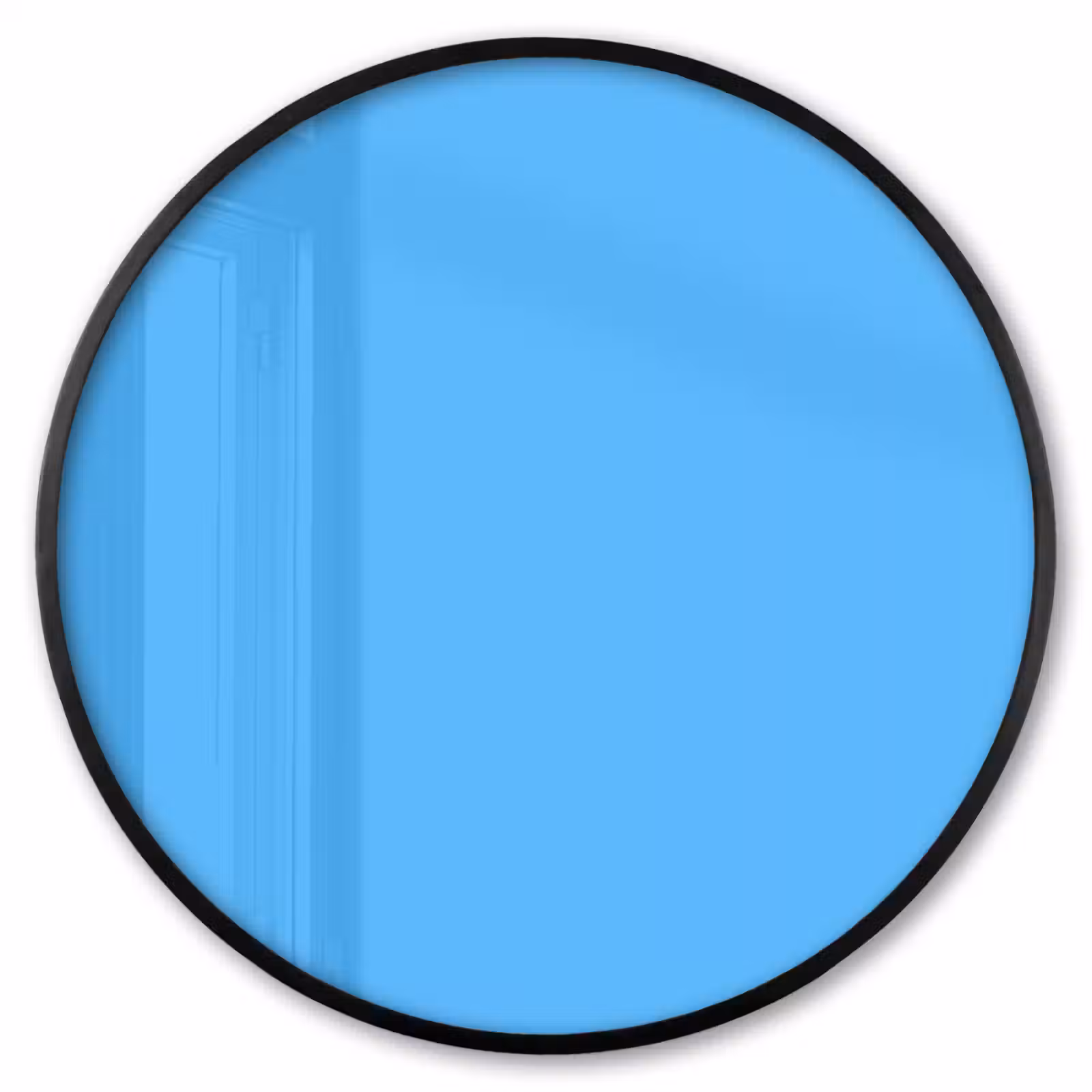 Ronde fotolijst - Sky - Blue - Blauw — 1