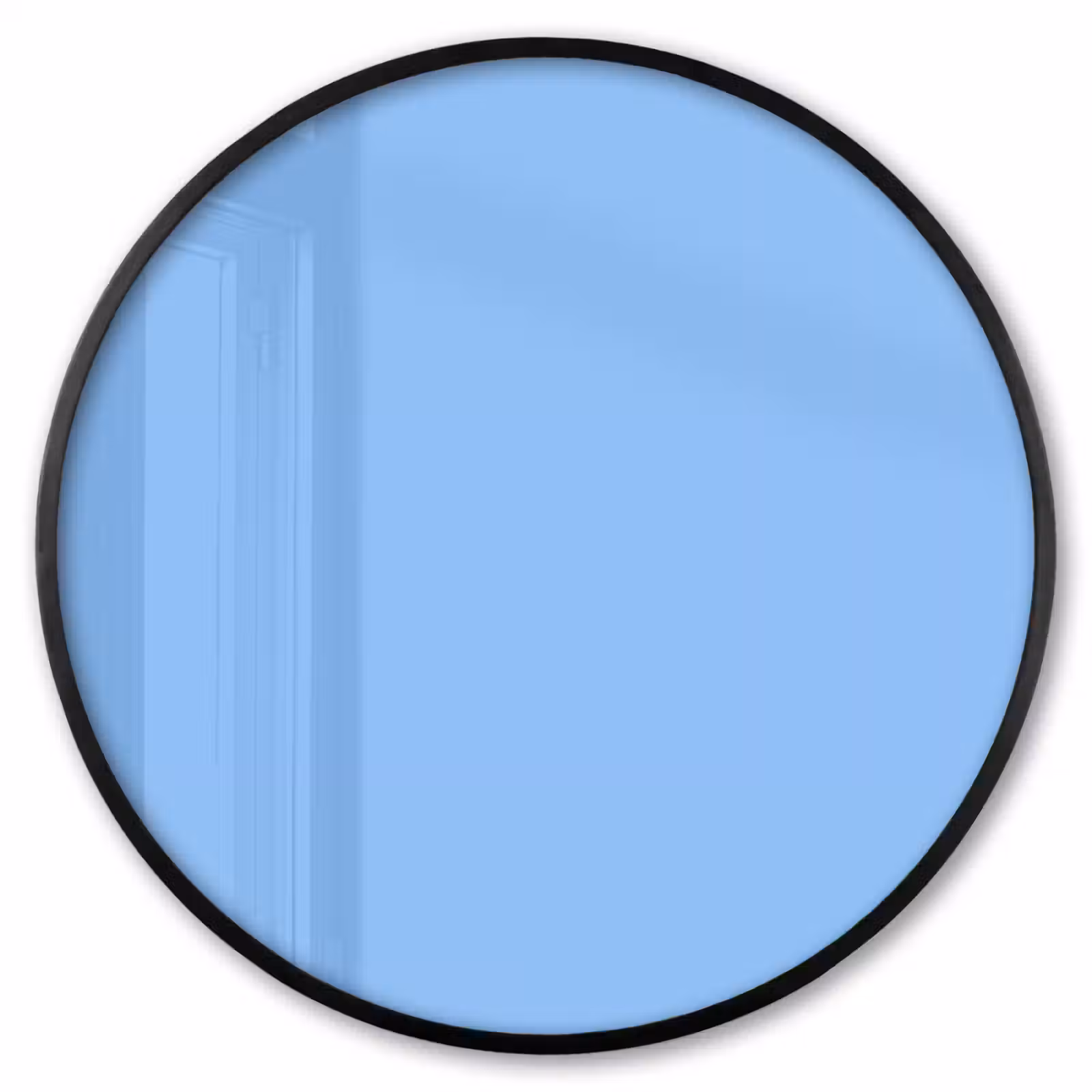 Ronde fotolijst - Sky - Glow - Blauw — 1