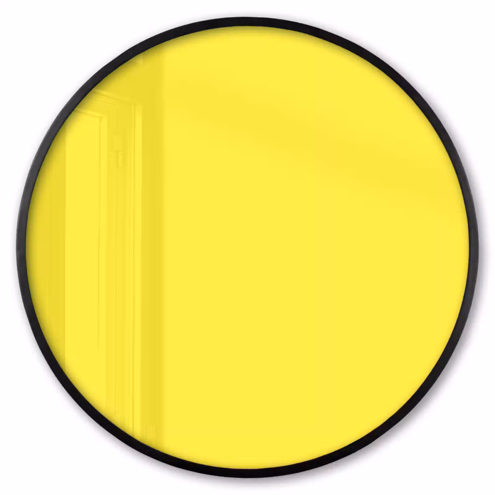Ronde fotolijst - Soft - Custard - Geel — 1