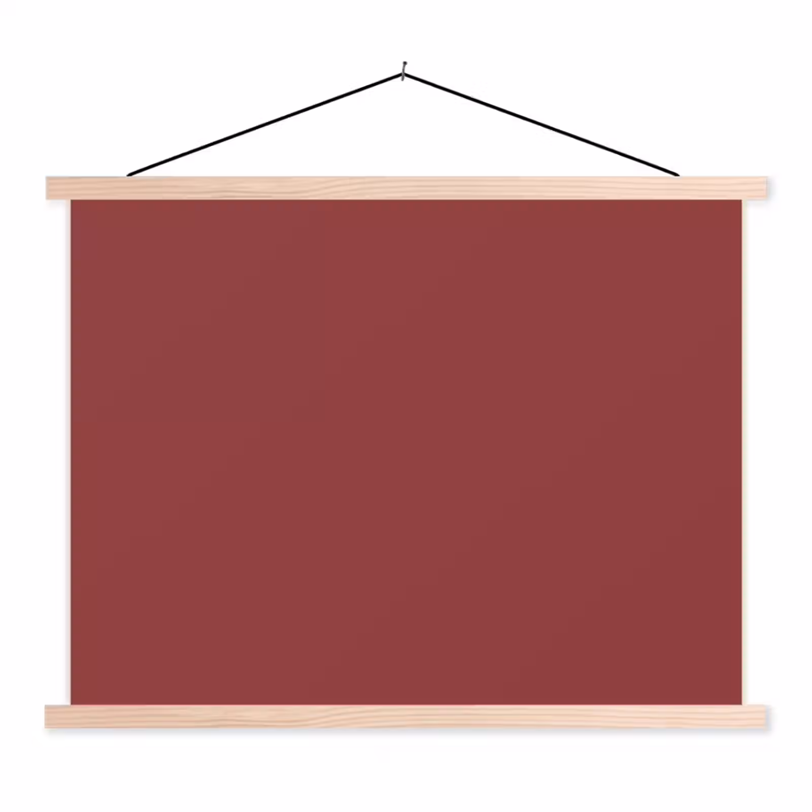 Schoolplaat - Barn - Antique - Rood — 1