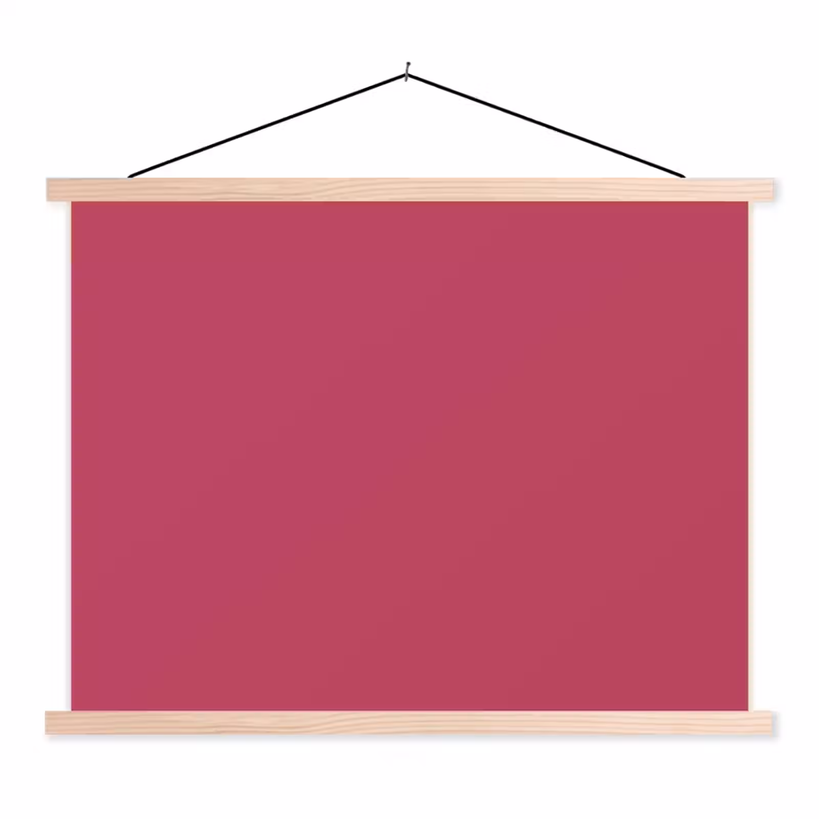 Schoolplaat - Deep - Berry - Rood — 1