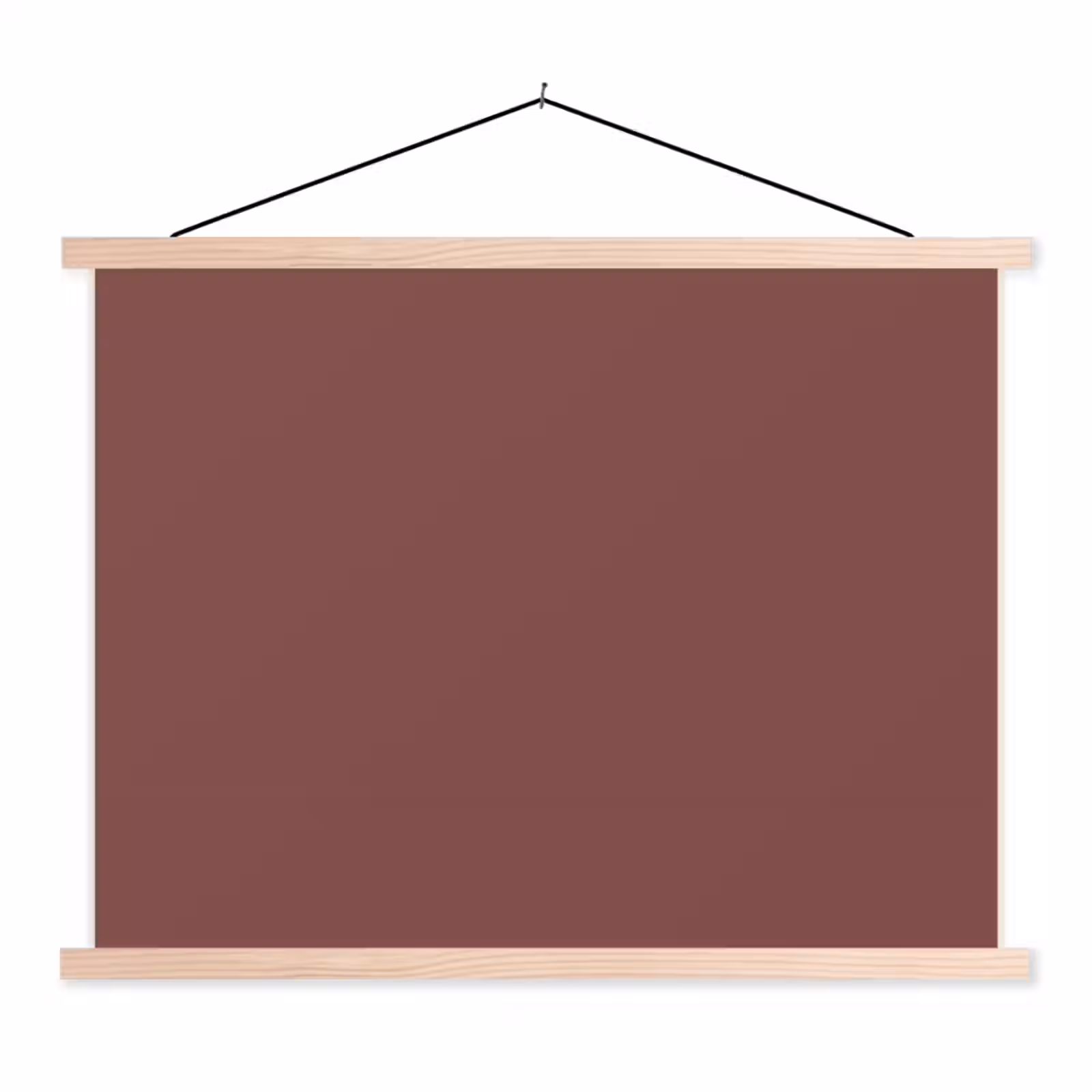 Schoolplaat - Muted - Raisin - Rood — 1