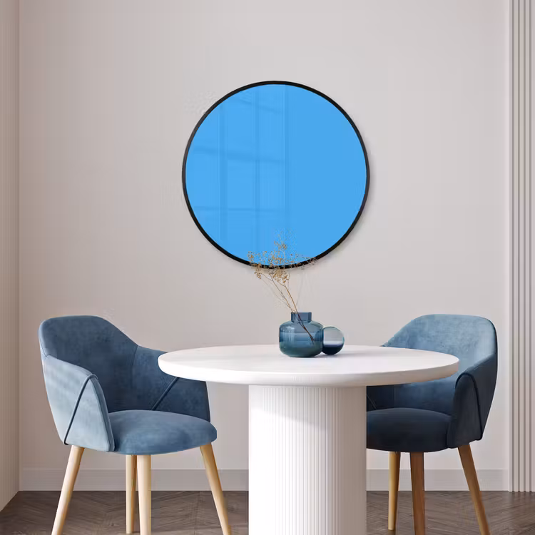 Ronde fotolijst - Sky - Blue - Blauw — 3