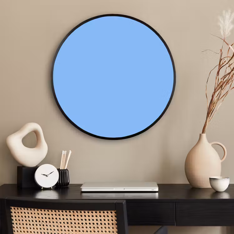 Ronde fotolijst - Sky - Glow - Blauw — 2