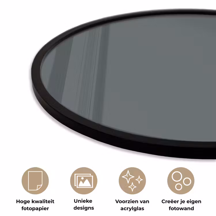 Ronde fotolijst - Slate - Millstone - Grijs — 5