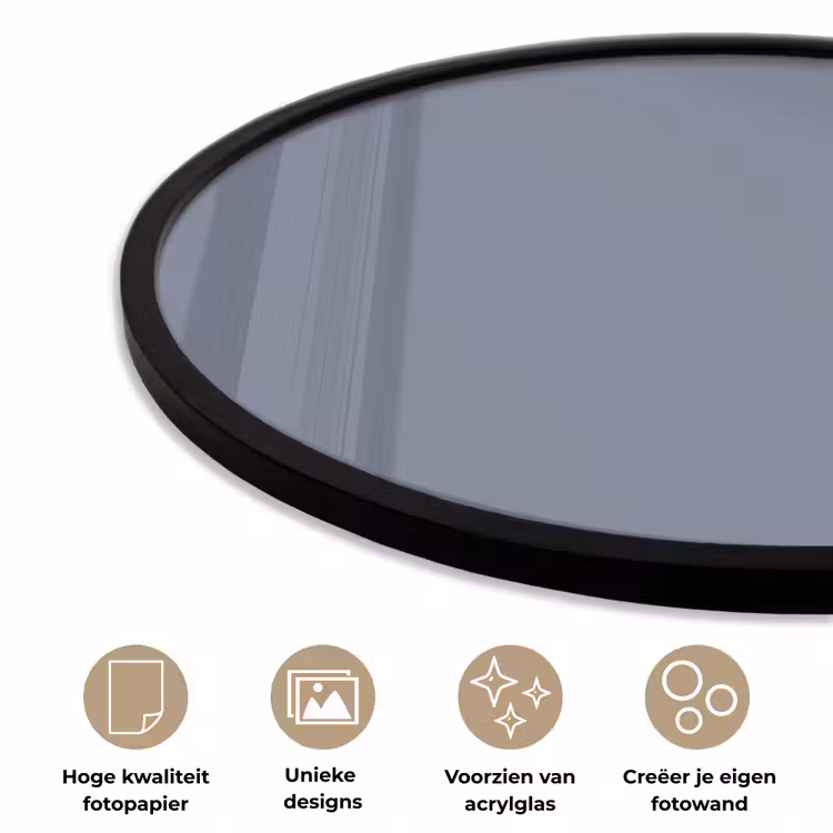 Ronde fotolijst - Slate - Whisper - Blauw — 5