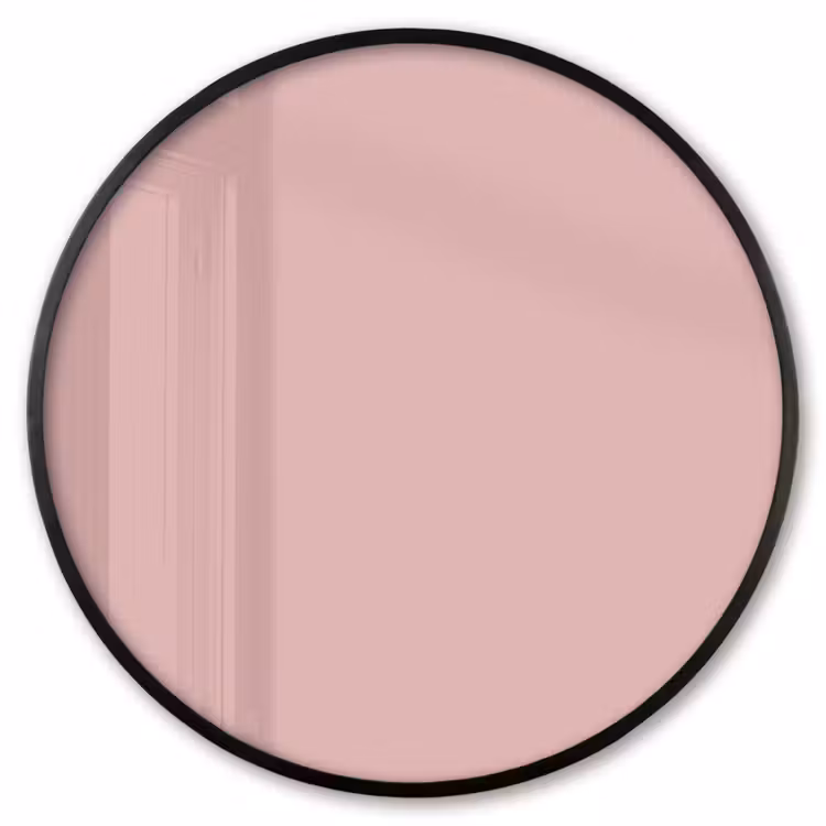 Ronde fotolijst - Soft - Blush - Roze — 1