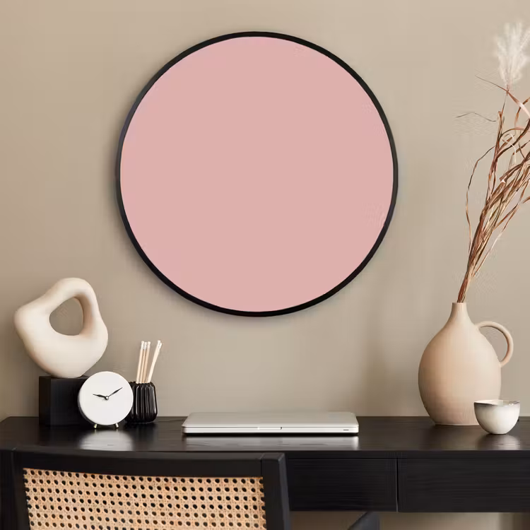 Ronde fotolijst - Soft - Blush - Roze — 2