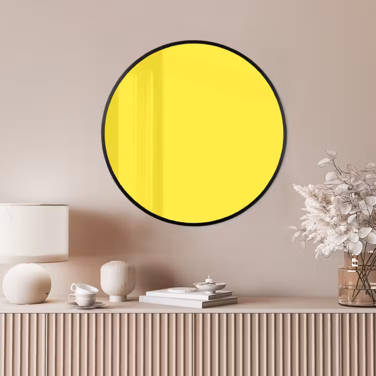 Ronde fotolijst - Soft - Custard - Geel — 4