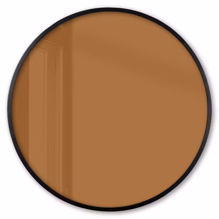 Ronde fotolijst - Spiced - Cinnamon - Bruin — 1