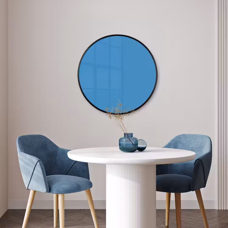 Ronde fotolijst - Steel - Blue - Blauw — 3