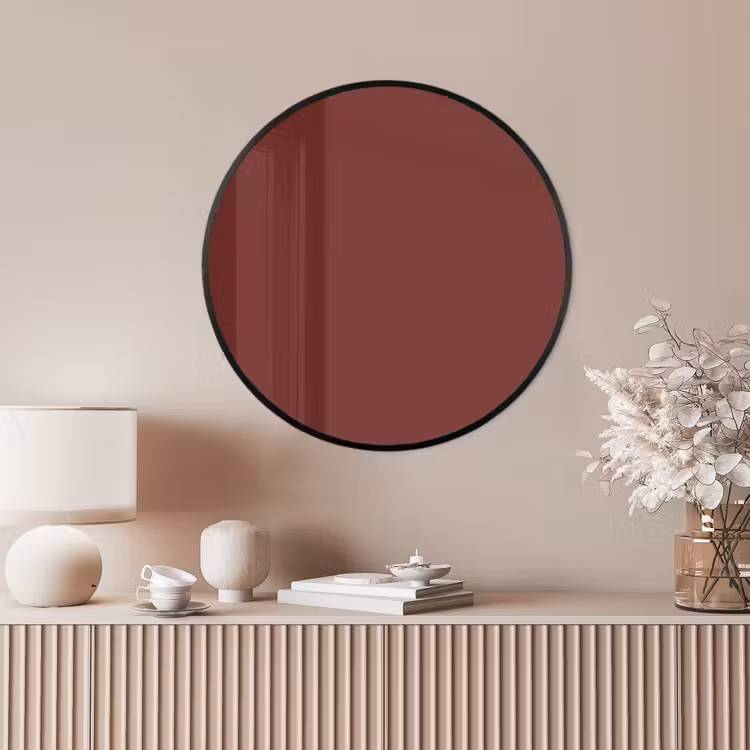 Ronde fotolijst - Valentine - Velvet - Rood — 4