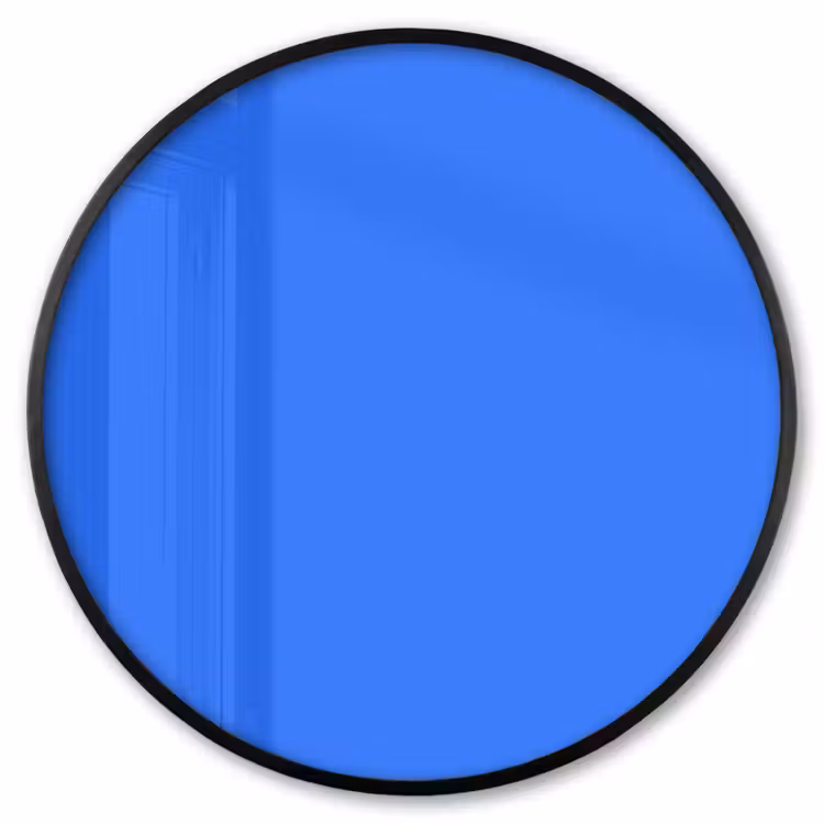 Ronde fotolijst - Vivid - Cobalt - Blauw — 1