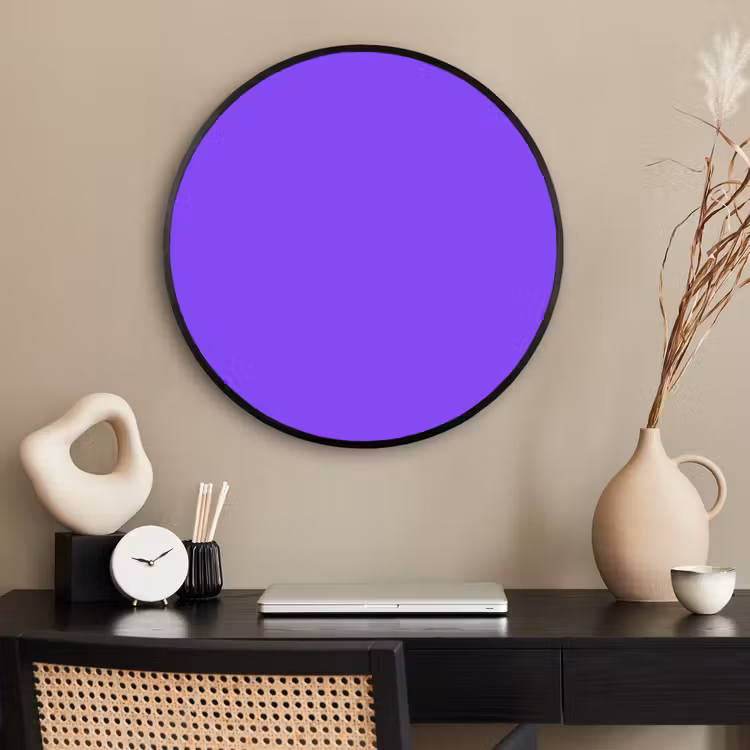Ronde fotolijst - Vivid - Violet - Paars — 2
