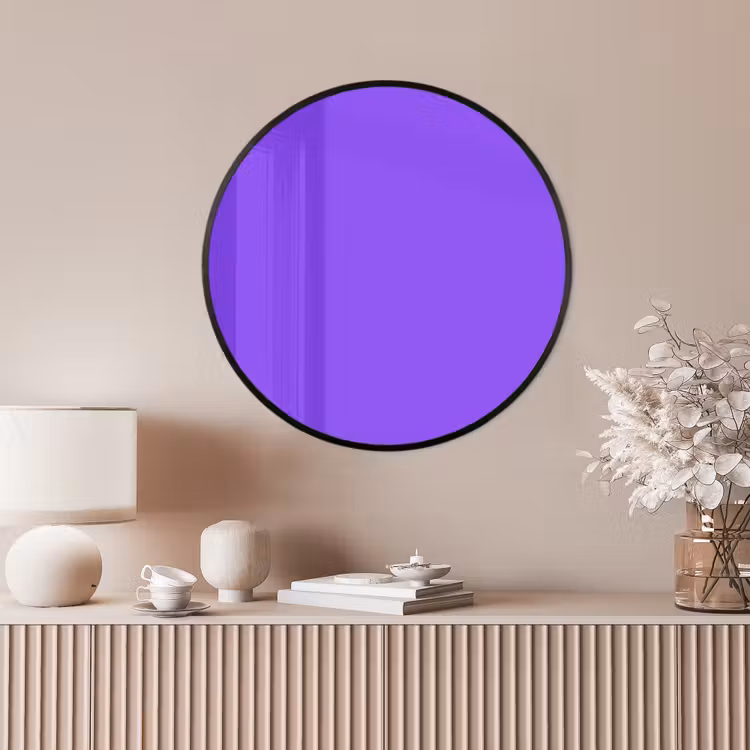 Ronde fotolijst - Vivid - Violet - Paars — 4