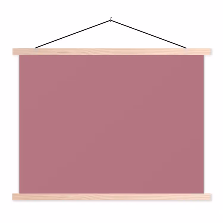 Schoolplaat - Antique - Mauve - Roze — 1