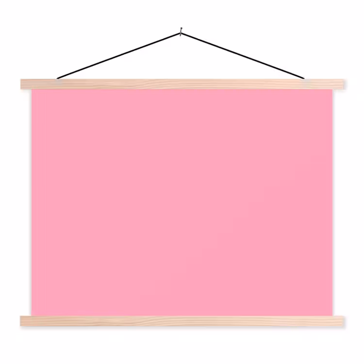 Schoolplaat - Bubblegum - Pink - Roze — 1
